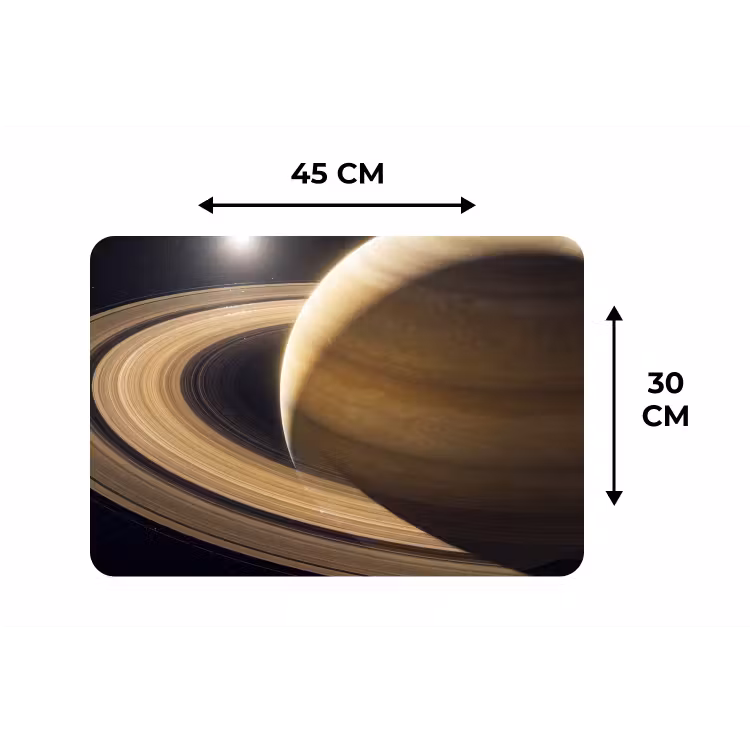 Placemat - 6 stuks - Planeet - Ringen - Ruimte — 3