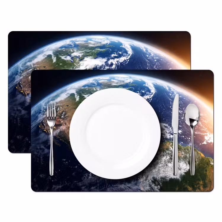 Placemat - 6 stuks - Planeet - Ruimte - Kosmos — 2