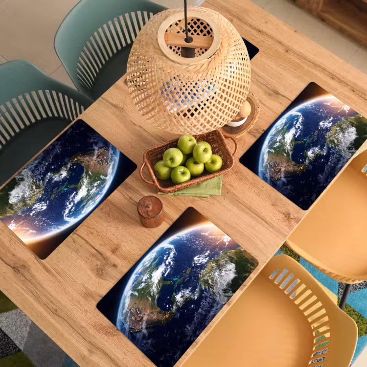 Placemat - 6 stuks - Planeet - Ruimte - Kosmos — 6