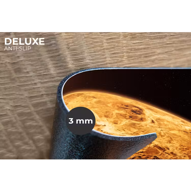 Placemat - 6 stuks - Planeet - Ruimte - Oranje — 4