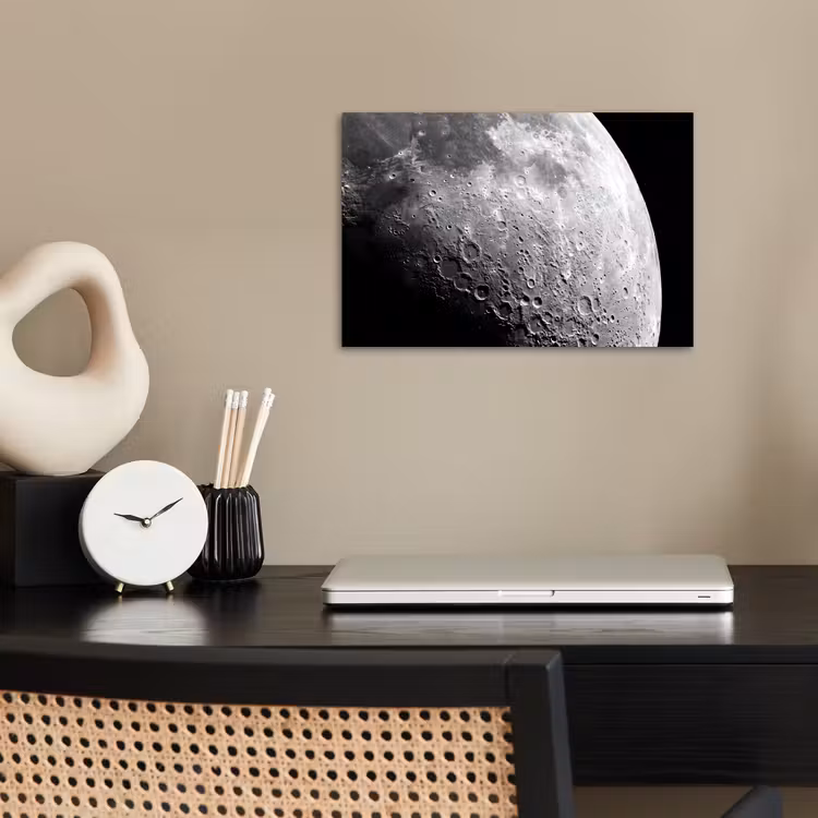 Poster - Maan - Kraters - Ruimte — 2