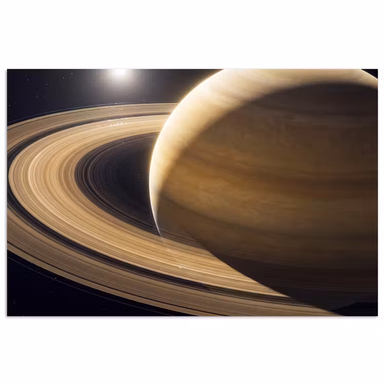 Poster - Planeet - Ringen - Ruimte — 1