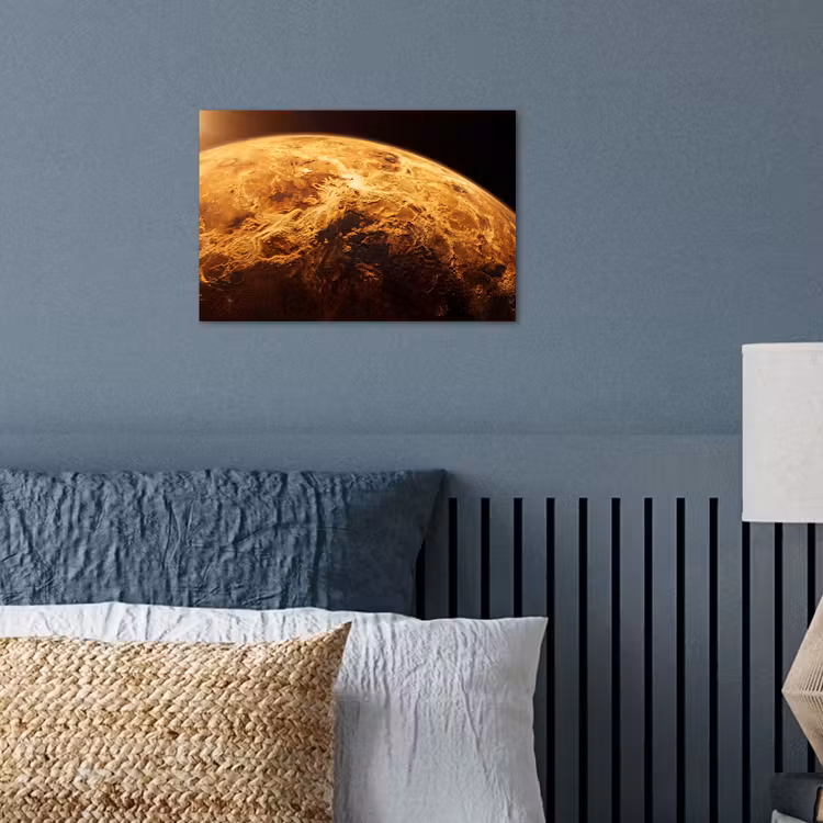 Poster - Planeet - Ruimte - Oranje — 3