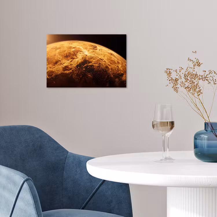 Poster - Planeet - Ruimte - Oranje — 4