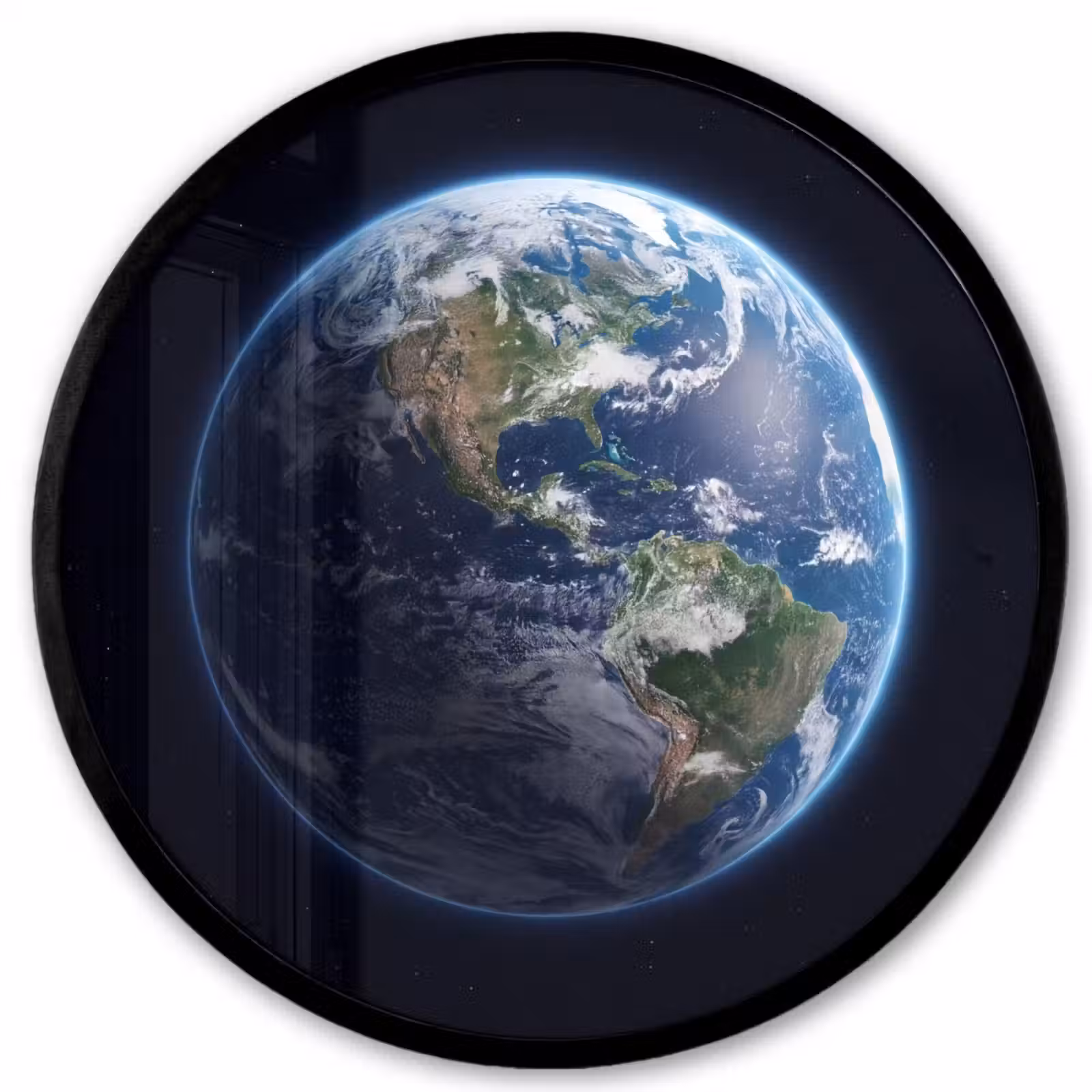 Ronde fotolijst - Aarde - Ruimte - Kosmos — 1