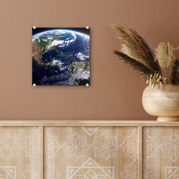 Glas schilderij - Planeet - Ruimte - Kosmos — 6