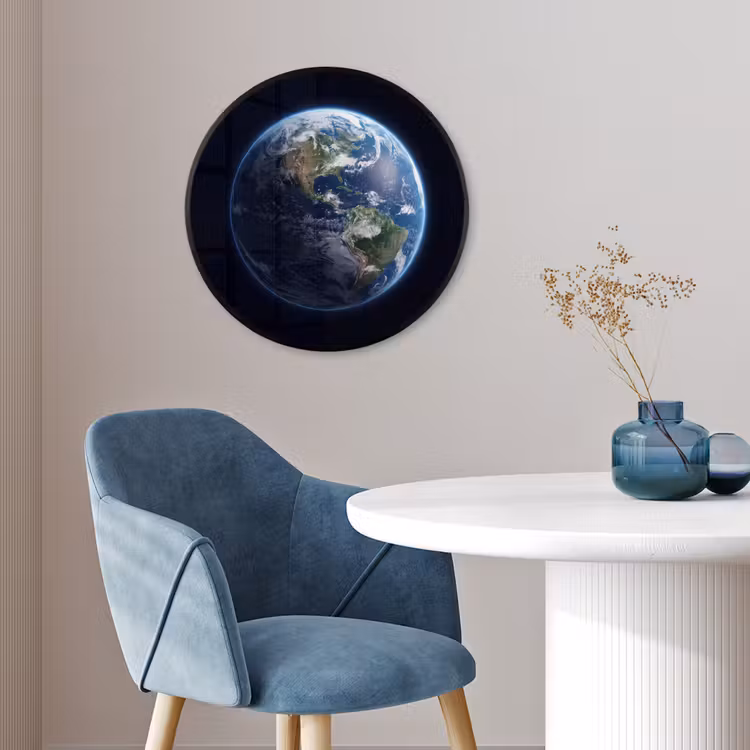 Ronde fotolijst - Aarde - Ruimte - Kosmos — 4