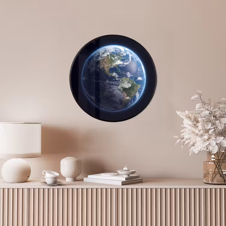 Ronde fotolijst - Aarde - Ruimte - Kosmos — 5