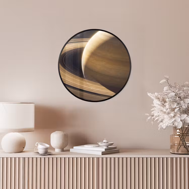 Ronde fotolijst - Planeet - Ringen - Ruimte — 5