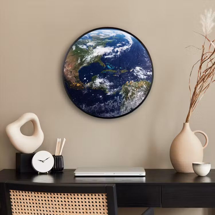 Ronde fotolijst - Planeet - Ruimte - Kosmos — 3