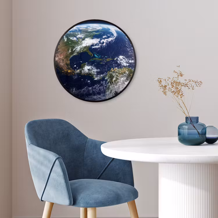 Ronde fotolijst - Planeet - Ruimte - Kosmos — 4