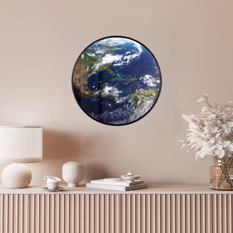 Ronde fotolijst - Planeet - Ruimte - Kosmos — 5