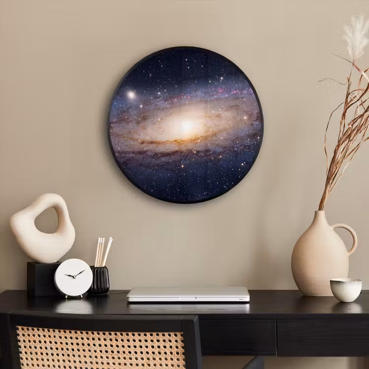 Ronde fotolijst - Sterrenstelsel - Ruimte - Kosmos — 3