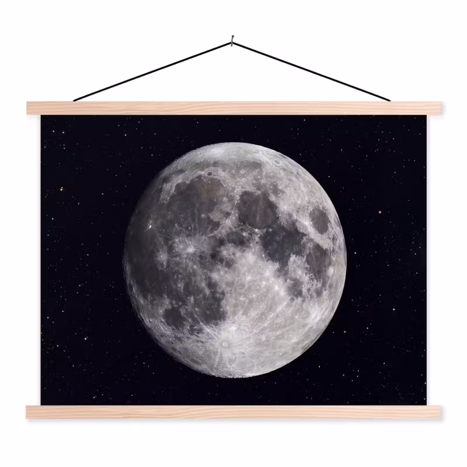 Schoolplaat - Maan - Sterren - Ruimte — 1