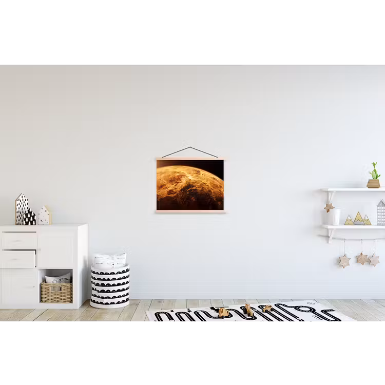 Schoolplaat - Planeet - Ruimte - Oranje — 3