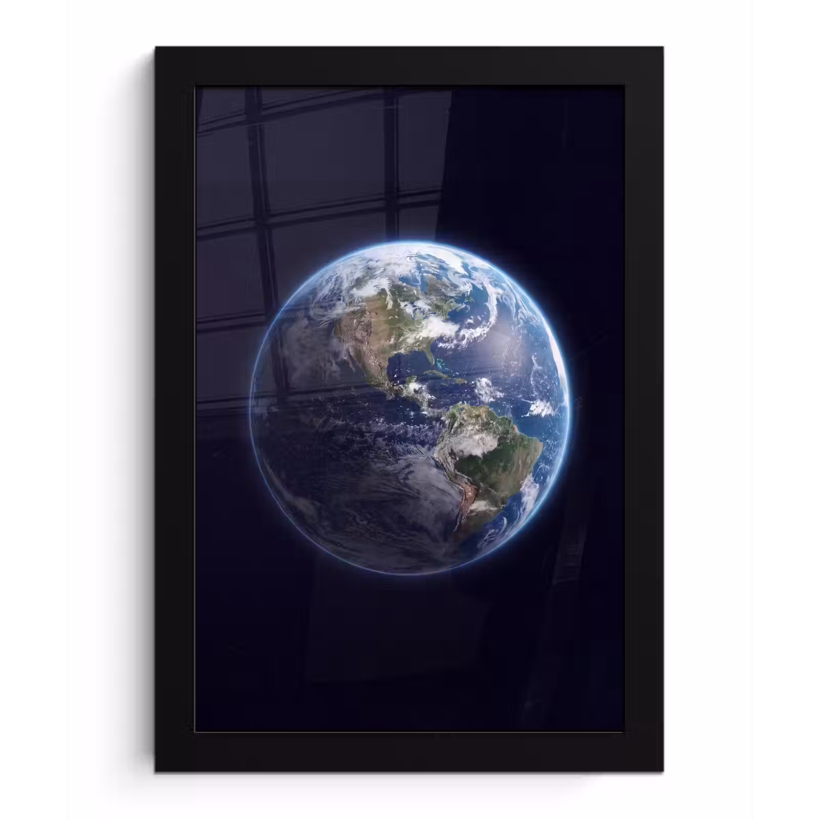Poster met lijst - Aarde - Ruimte - Kosmos — 1