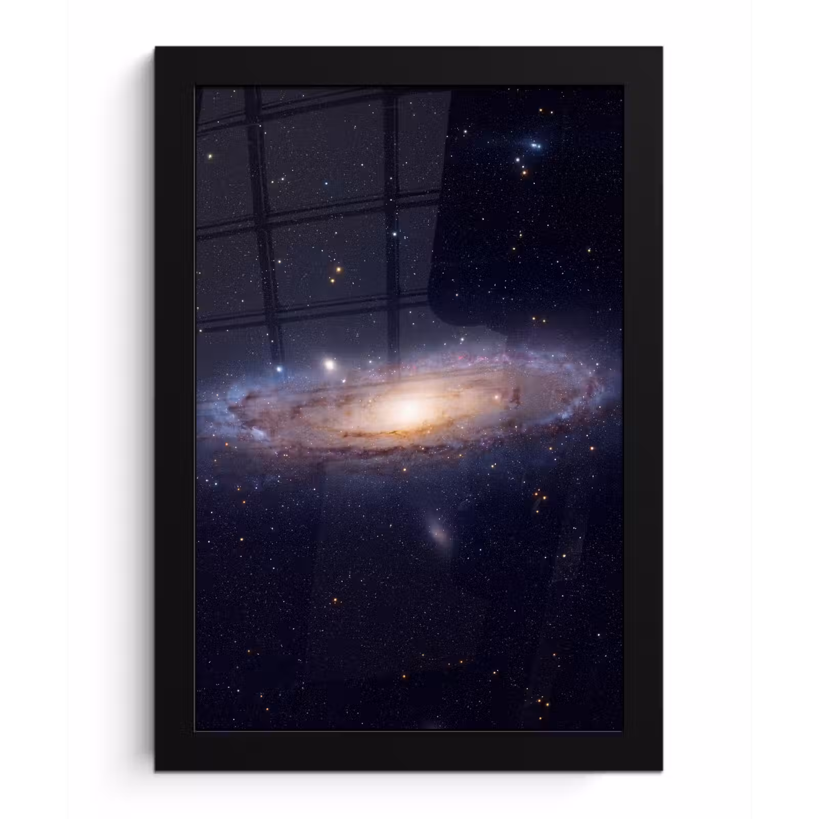 Poster met lijst - Sterrenstelsel - Ruimte - Kosmos — 1