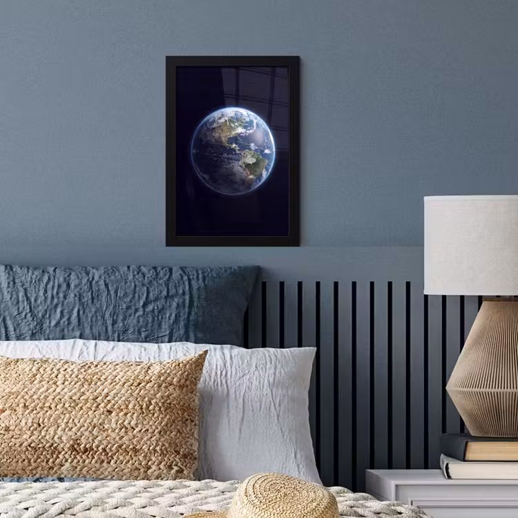 Poster met lijst - Aarde - Ruimte - Kosmos — 3