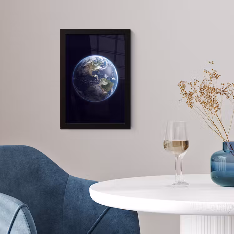 Poster met lijst - Aarde - Ruimte - Kosmos — 4