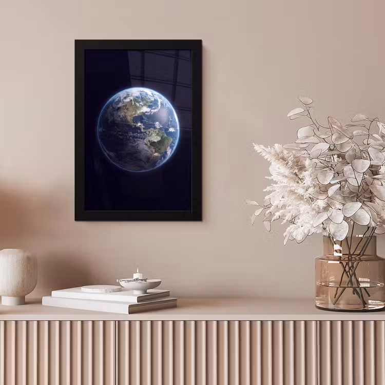 Poster met lijst - Aarde - Ruimte - Kosmos — 5