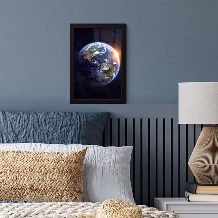 Poster met lijst - Planeet - Ruimte - Kosmos — 3