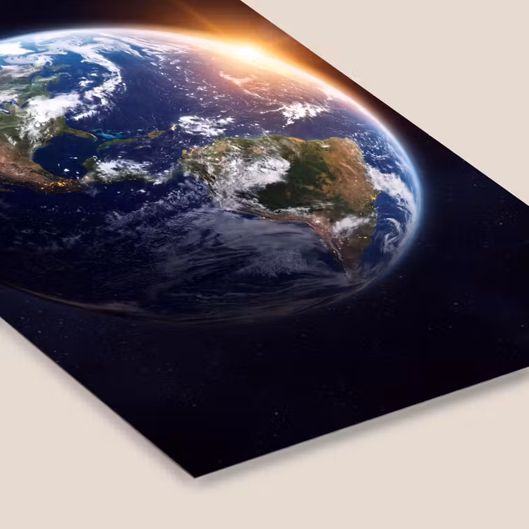 Poster met lijst - Planeet - Ruimte - Kosmos — 7