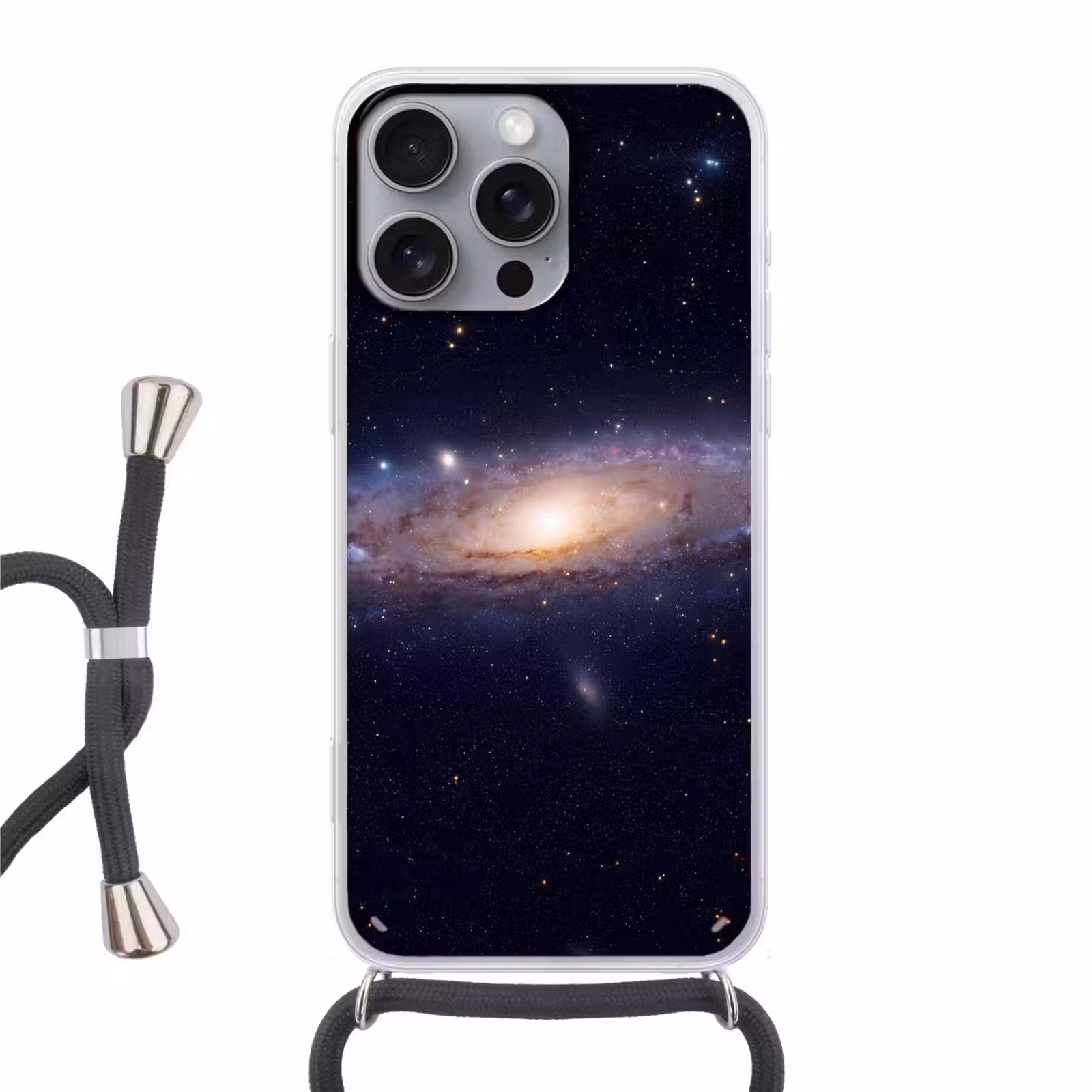 Telefoonhoesje met koord - Sterrenstelsel - Ruimte - Kosmos — 1