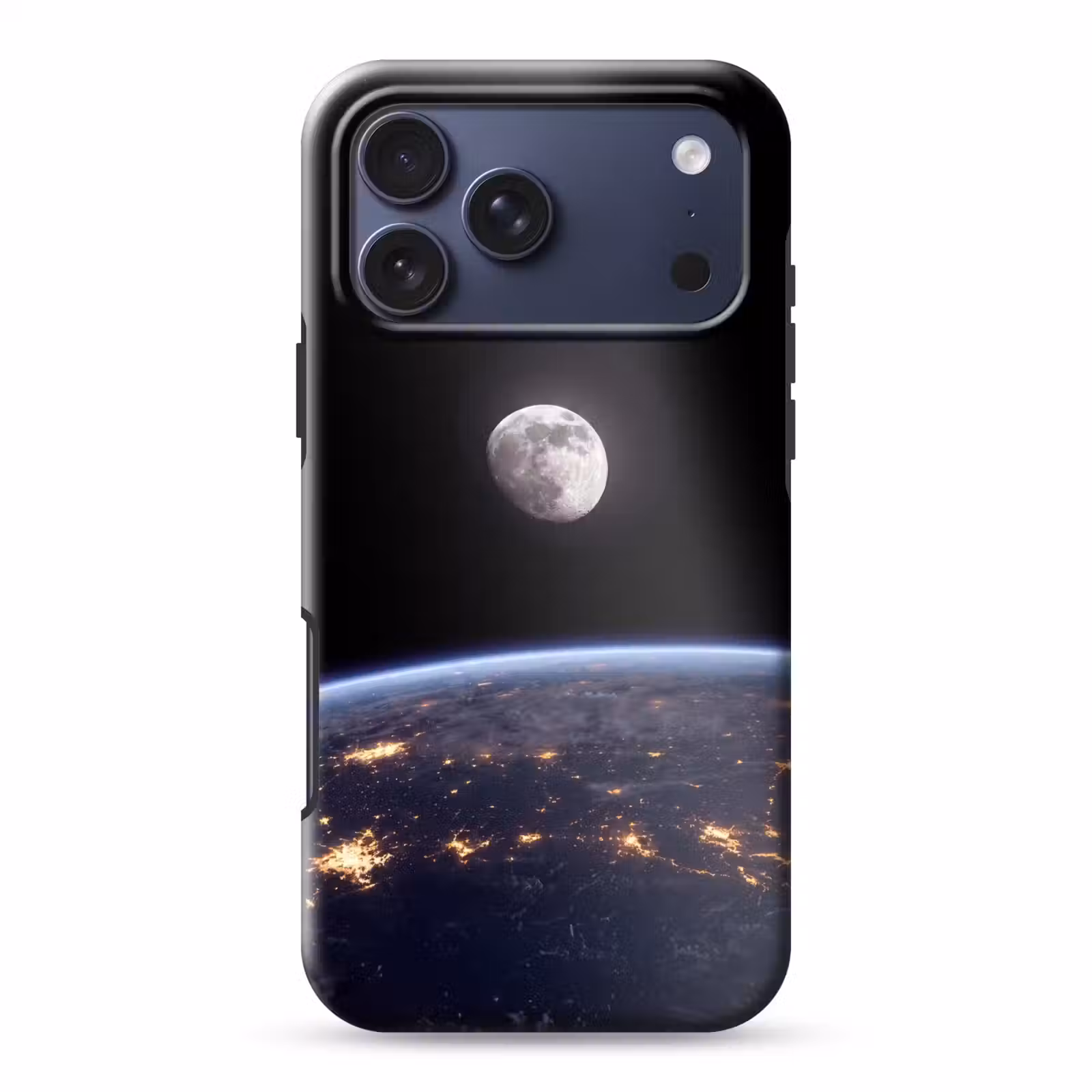 Telefoonhoesje Toughcase - Aarde - Nacht - Ruimte — 1
