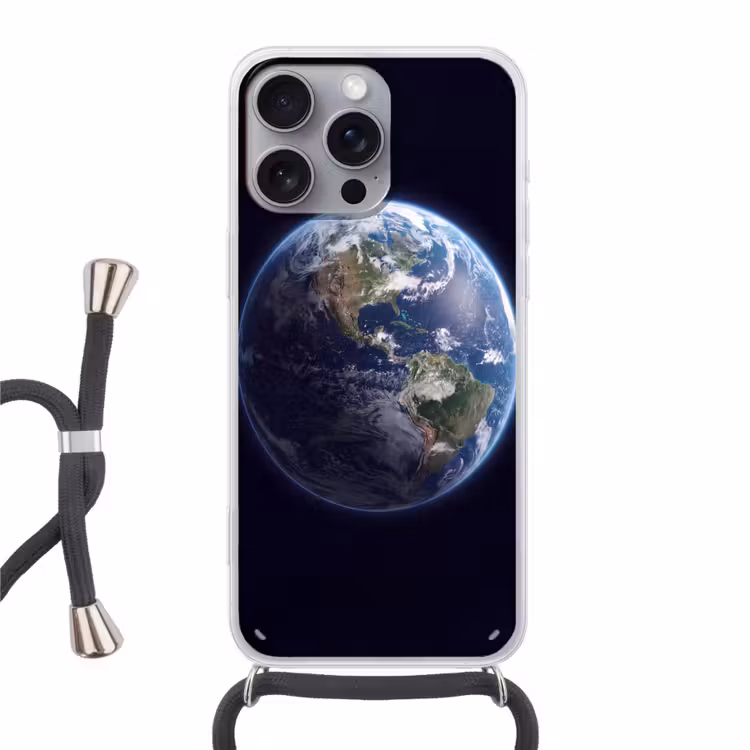 Telefoonhoesje met koord - Aarde - Ruimte - Kosmos — 1