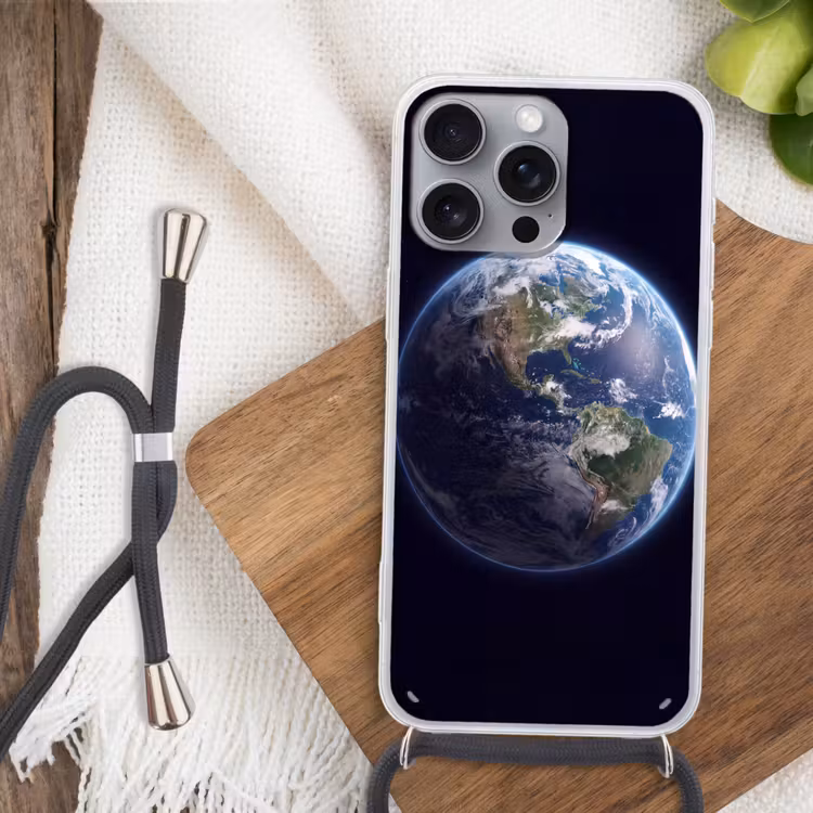 Telefoonhoesje met koord - Aarde - Ruimte - Kosmos — 3