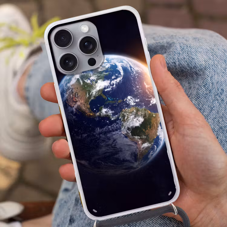 Telefoonhoesje met koord - Planeet - Ruimte - Kosmos — 2