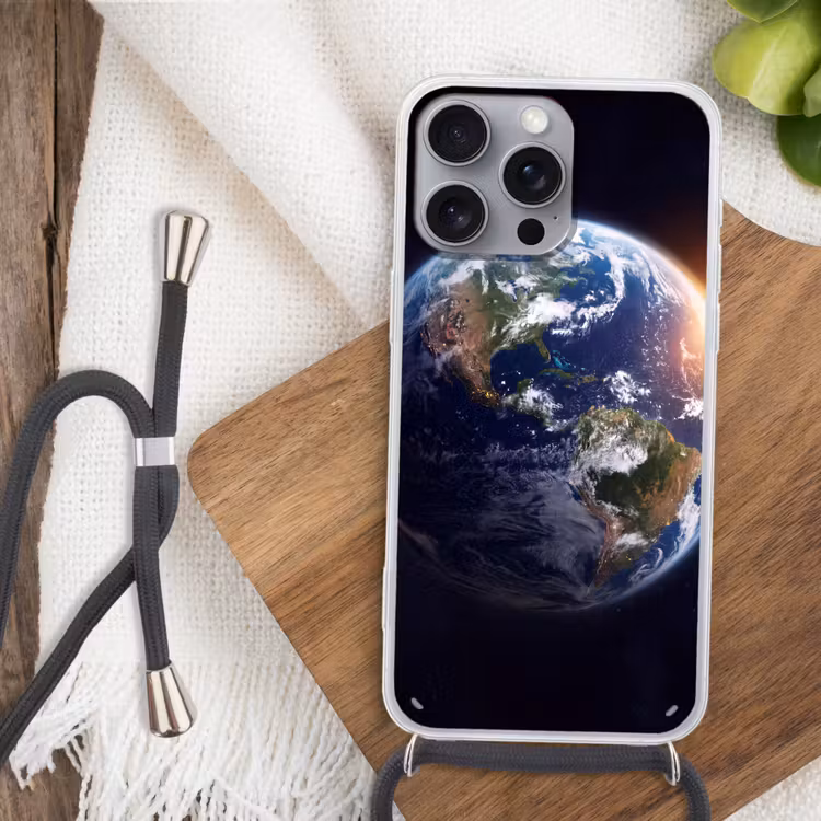 Telefoonhoesje met koord - Planeet - Ruimte - Kosmos — 3