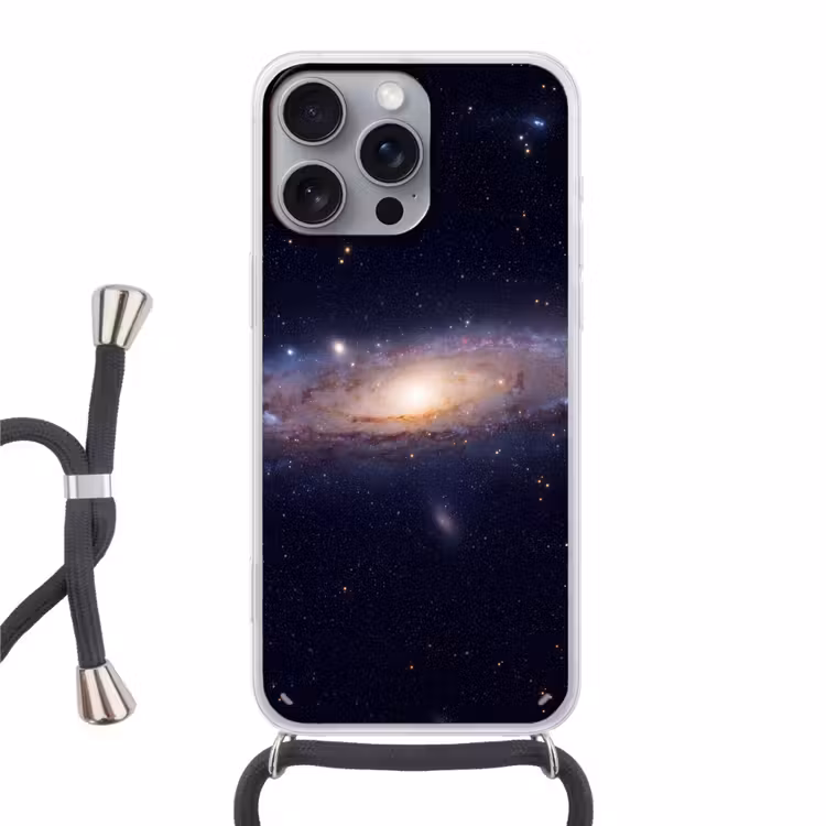 Telefoonhoesje met koord - Sterrenstelsel - Ruimte - Kosmos — 1