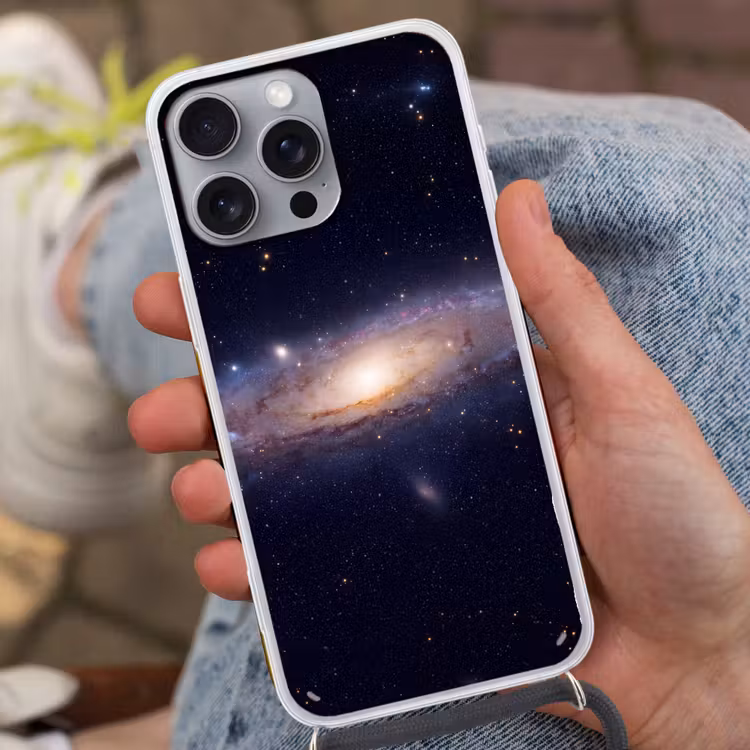 Telefoonhoesje met koord - Sterrenstelsel - Ruimte - Kosmos — 2
