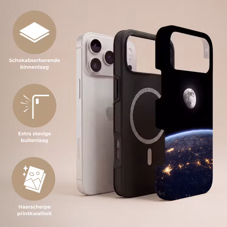 Telefoonhoesje Toughcase - Aarde - Nacht - Ruimte — 3