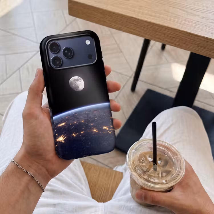 Telefoonhoesje Toughcase - Aarde - Nacht - Ruimte — 4
