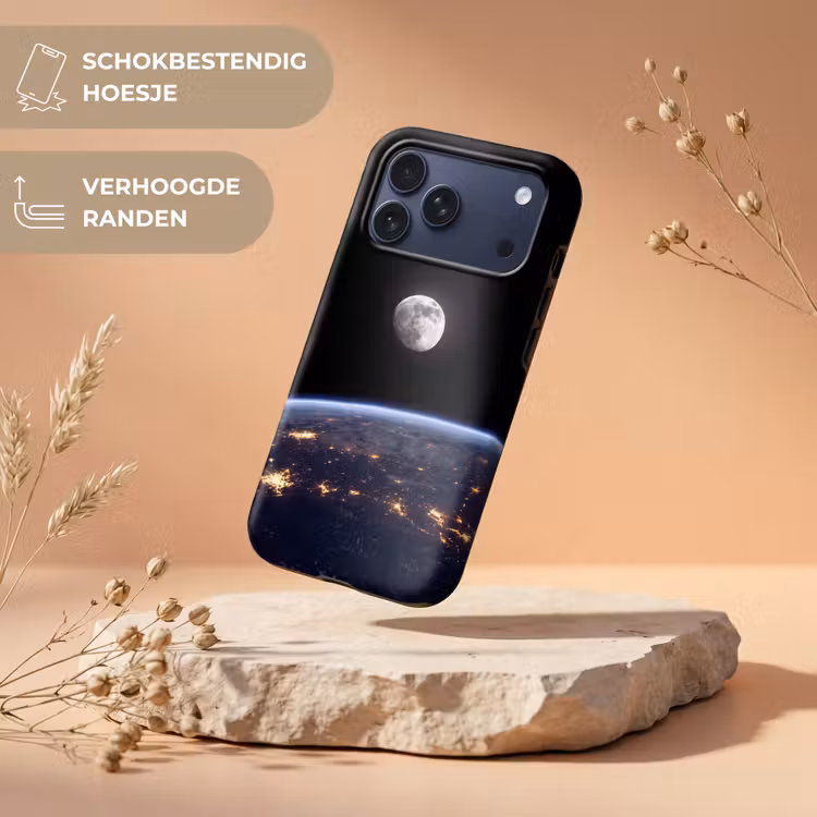 Telefoonhoesje Toughcase - Aarde - Nacht - Ruimte — 5