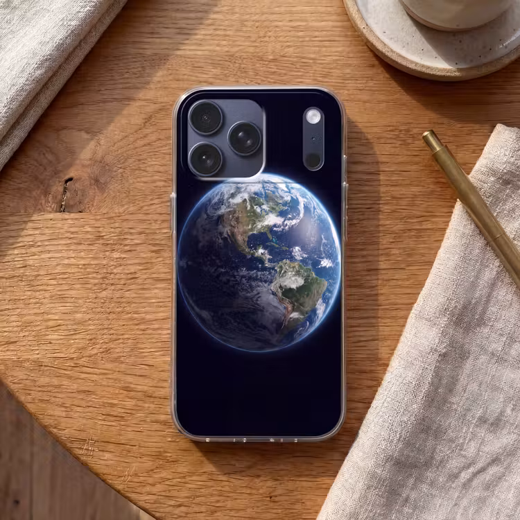 Telefoonhoesje Softcase - Aarde - Ruimte - Kosmos — 2