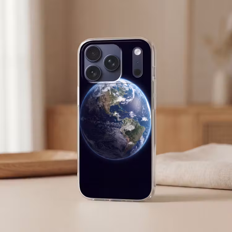 Telefoonhoesje Softcase - Aarde - Ruimte - Kosmos — 3