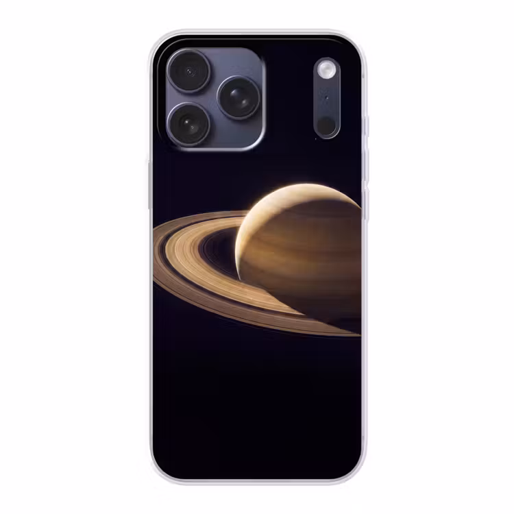 Telefoonhoesje Softcase - Planeet - Ringen - Ruimte — 1