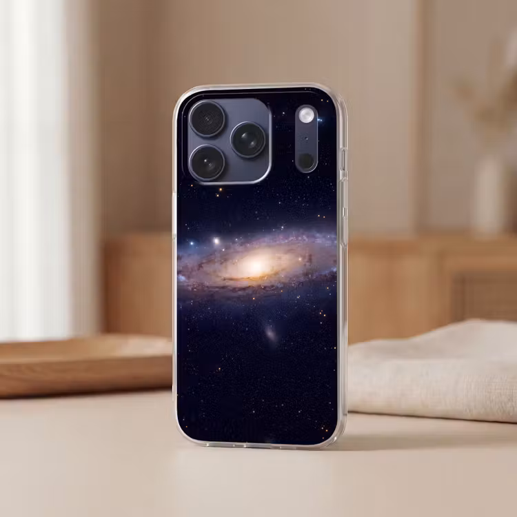Telefoonhoesje Softcase - Sterrenstelsel - Ruimte - Kosmos — 3