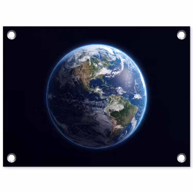 Tuinposter - Aarde - Ruimte - Kosmos — 1