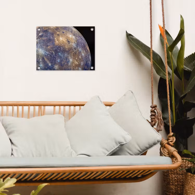 Tuinposter - Planeet - Kraters - Ruimte — 5