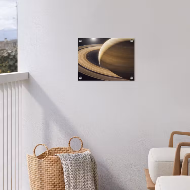 Tuinposter - Planeet - Ringen - Ruimte — 3