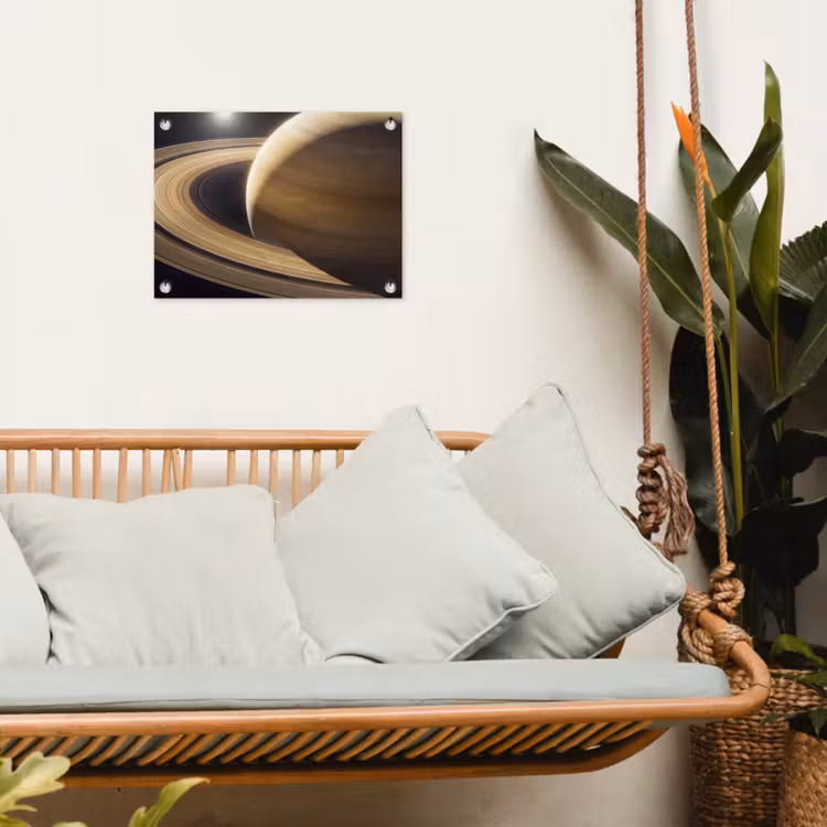 Tuinposter - Planeet - Ringen - Ruimte — 5