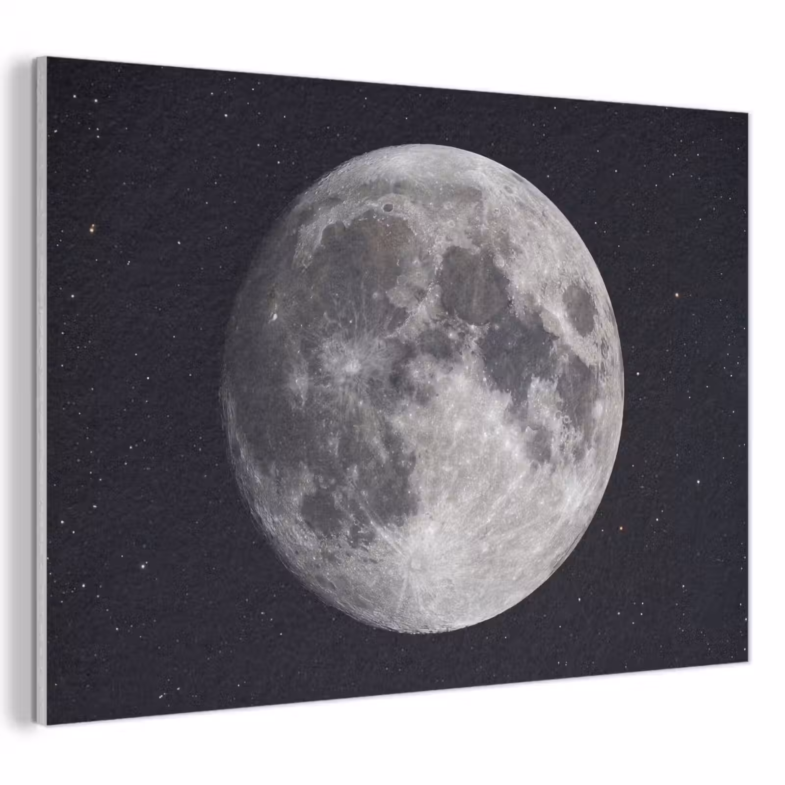 Akoestisch schilderij - Maan - Sterren - Ruimte — 1