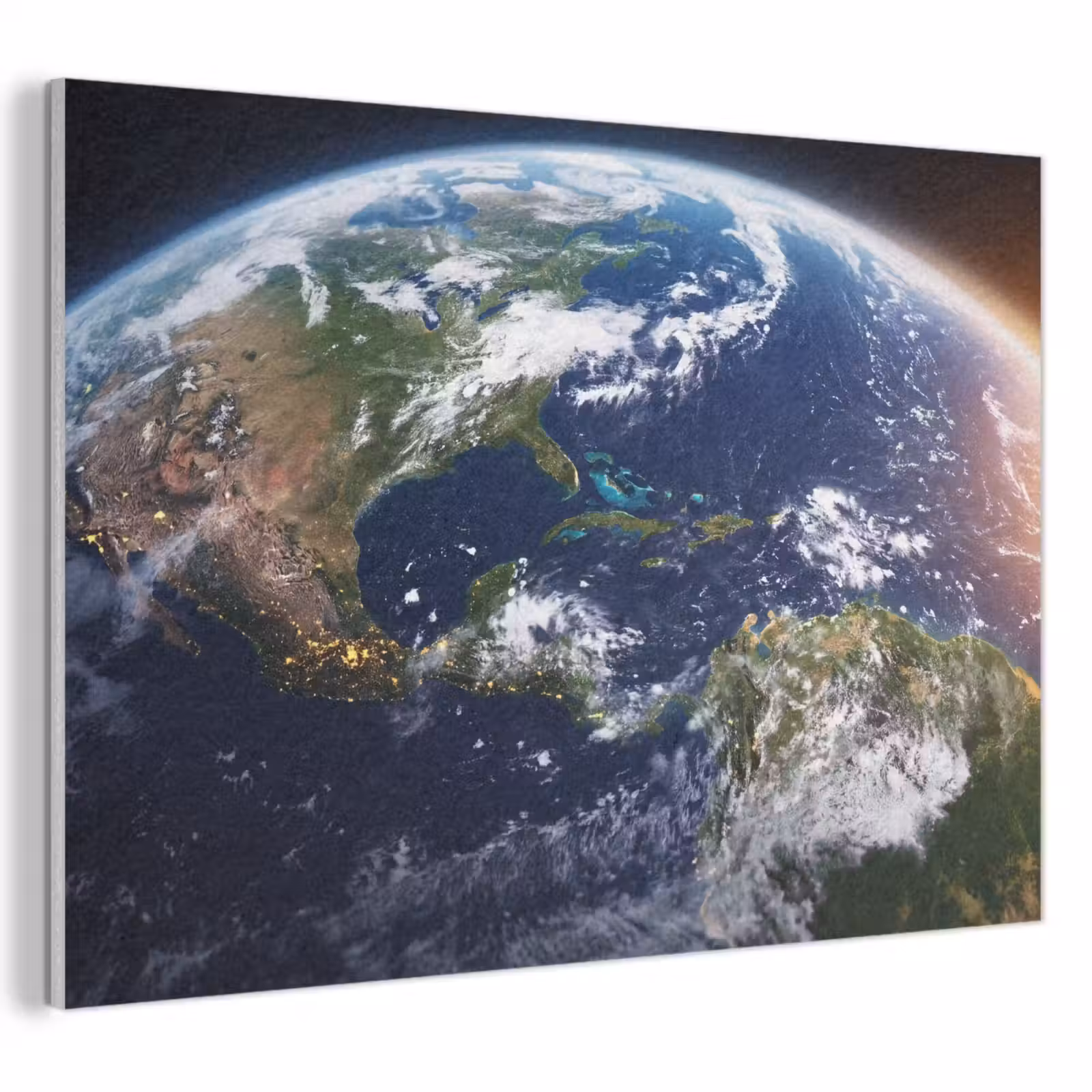 Akoestisch schilderij - Planeet - Ruimte - Kosmos — 1