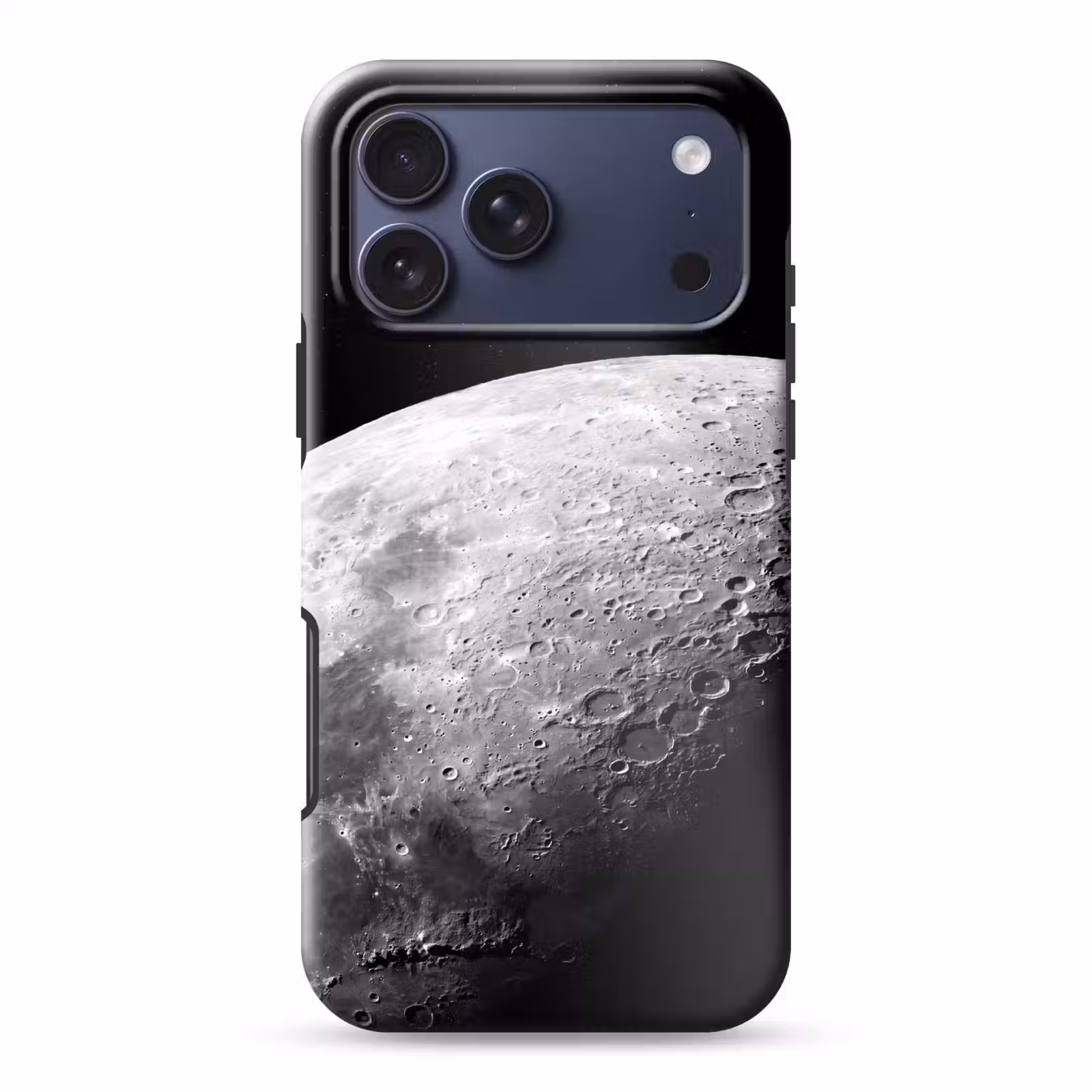 Telefoonhoesje Toughcase - Maan - Kraters - Ruimte — 1