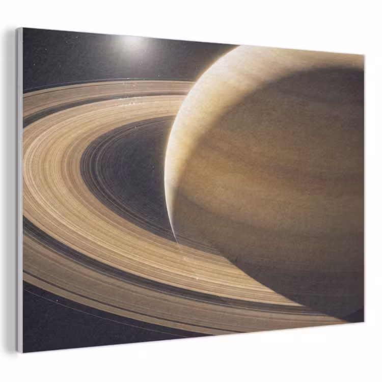 Akoestisch schilderij - Planeet - Ringen - Ruimte — 1