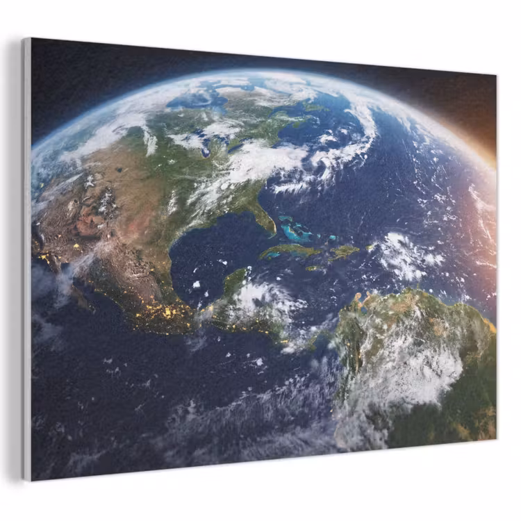 Akoestisch schilderij - Planeet - Ruimte - Kosmos — 1